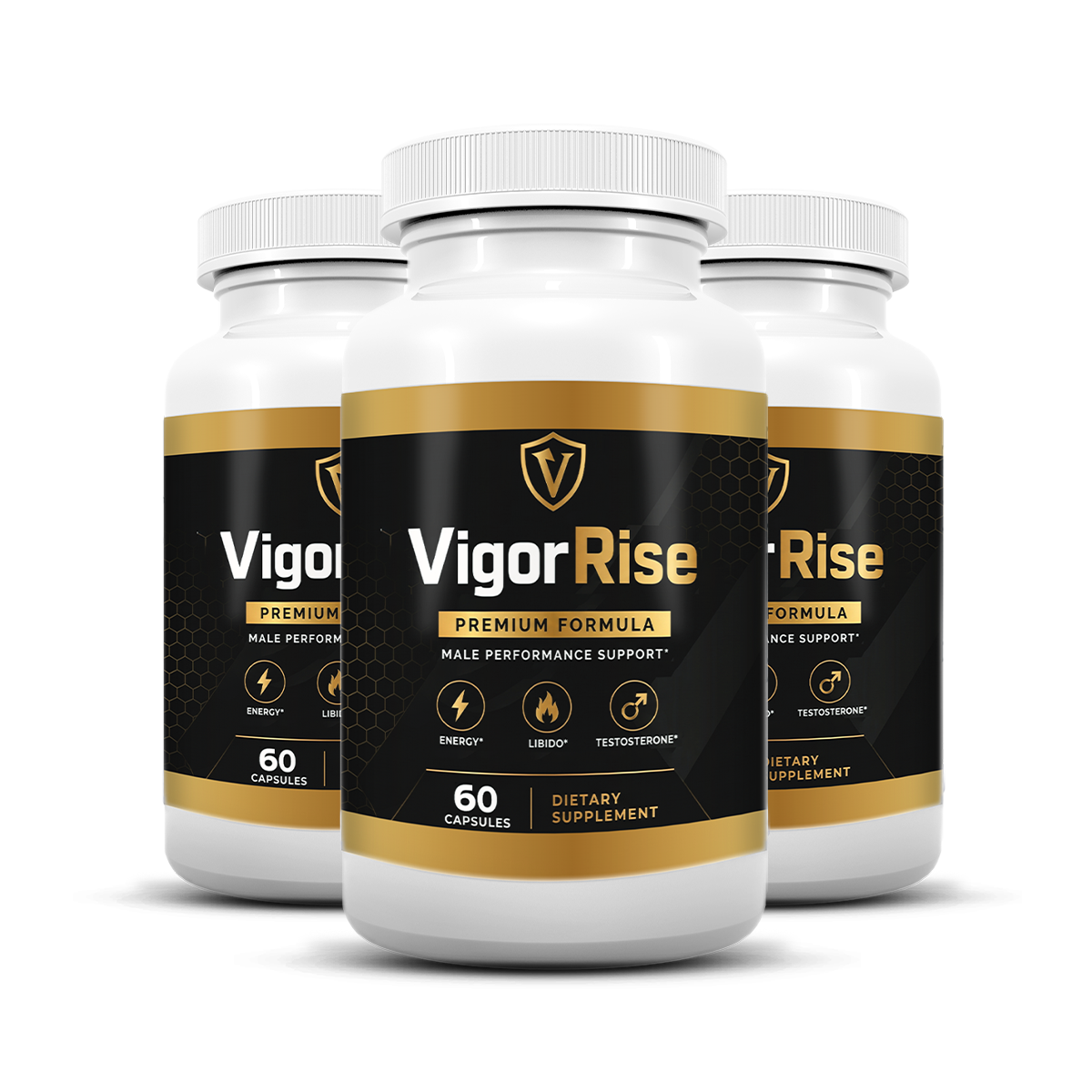 VigorRise Premium Men's Vitality & Daily Wellness Supplement
